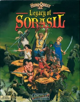 HeroQuest II - Legacy of Sorasil_Disk1 box cover front